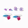 Anodized Mermaid Earrings Set - 3 Pack