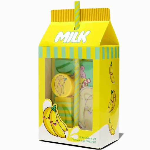 Banana Milk Stationery Set