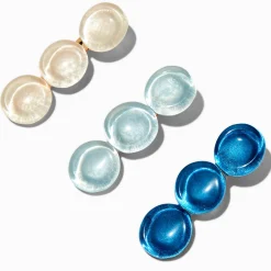 Beach Stones Hair Clips - 3 Pack