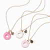 Best Friends Cat Donut Pendant Necklaces - 3 Pack