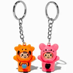 Best Friends Cat Fidget Toy Keychains - 2 Pack