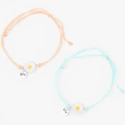 Best Friends Daisy Adjustable Bracelets - 2 Pack
