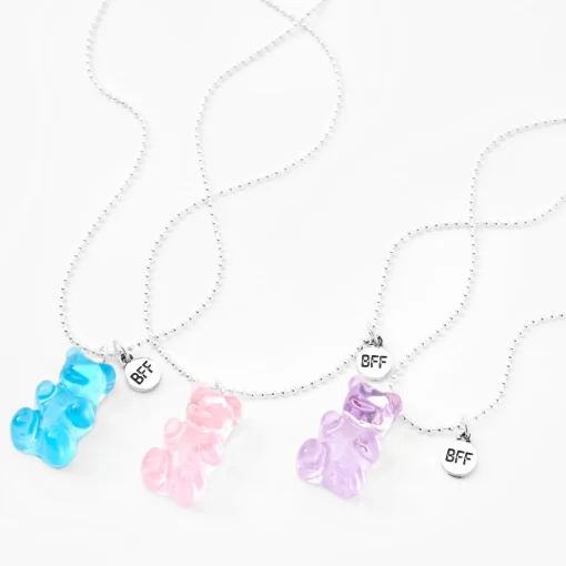 Best Friends Gummy Bears® Pendant Necklaces - 3 Pack