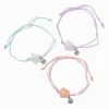 Best Friends Pastel Puffy Flower Bracelets - 3 Pack