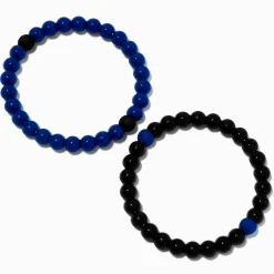 Black & Blue Fortune Bracelets - 2 Pack