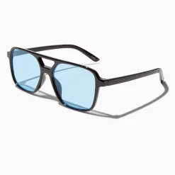 Black Aviator Sunglasses
