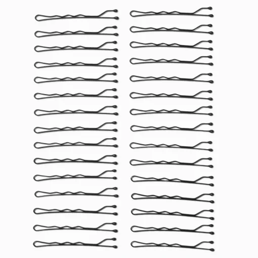 Black Bobby Pins - 30 Pack