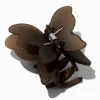 Black Butterfly Frosted Hair Claw