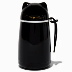 Black Cat Stainless Steel Water Bottle