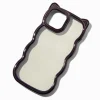 Black Cat Trim Wavy Phone Case - Fits iPhone® 13/14/15