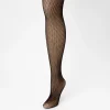 Black Fishnet Tights - M/L