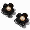 Black Flower Hair Claws - 2 Pack