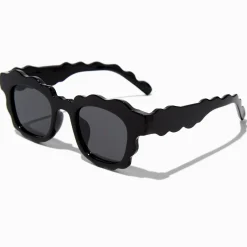 Black Geometric Sunglasses