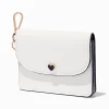 Black Heart White Card Case
