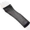 Black Mesh Gloves