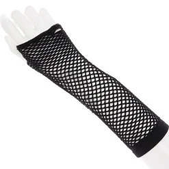 Black Mesh Gloves