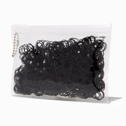 Black No More Snag Mini Hair Elastics - 1000 Pack