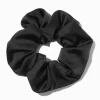 Black Satin Hair Scrunchie