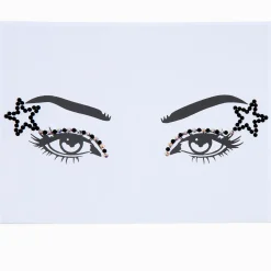 Black Star Wing Gem Liner