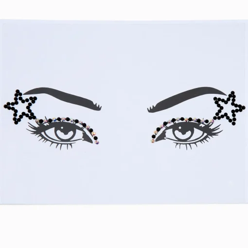 Black Star Wing Gem Liner