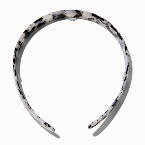Black Tortoiseshell Plastic Headband