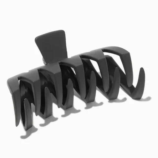 Black Zig Zag Hair Claw