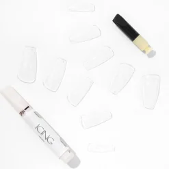 Blank Squareletto Vegan Faux Nail Set - 100 Pack