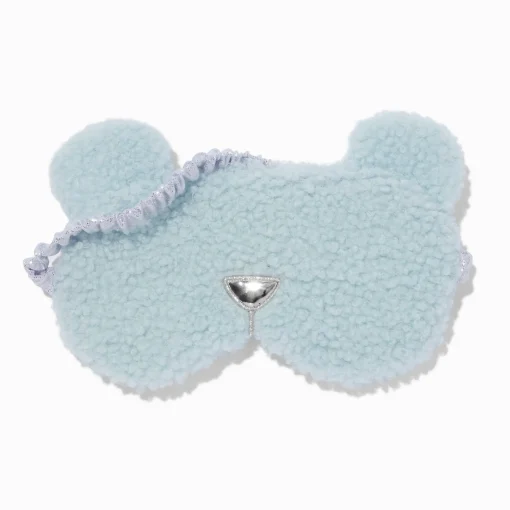 Blue Bear Sherpa Sleeping Mask