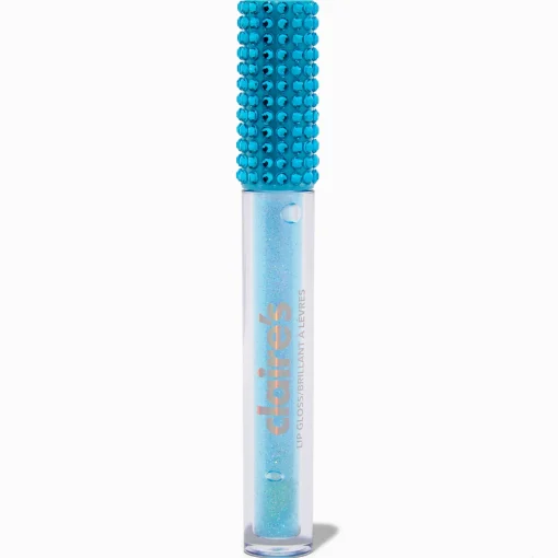 Blue Bling Glitter Lip Gloss Wand