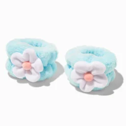 Blue Daisy Face Washing Wrist Bands - 2 Pack