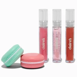 Blue Daisy Mini Book Lip Gloss Set