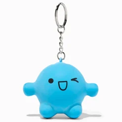 Blue Man Stress Ball Keychain
