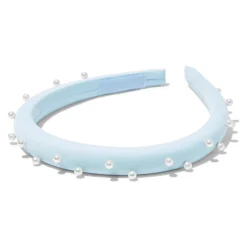 Blue Pearl Embellished Headband
