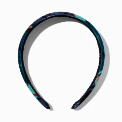 Blue Plaid Headband