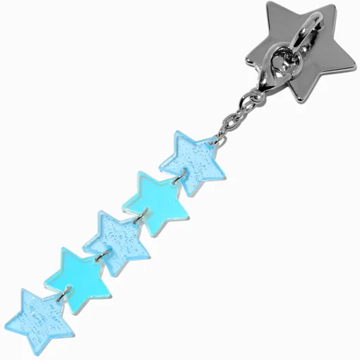 Blue Star Water Bottle Charm