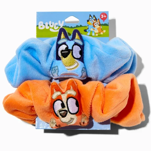 Bluey Hair Scrunchies - 2 Pack