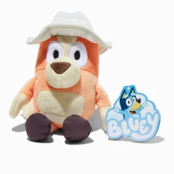 Bluey 8'' White Hat Bingo Plush Toy