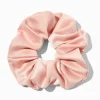 Blush Pink Satin Hair Scrunchie