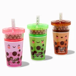 Boba Tea Shaker Lip Balm Set - 3 Pack