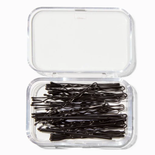 Bobby Pins - Black, 30 Pack