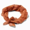 Boho Brown Lace Headwrap