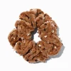 Bronze Sequin Hair Scrunchie