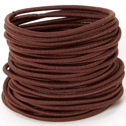 Brown Luxe Hair Ties - 30 Pack