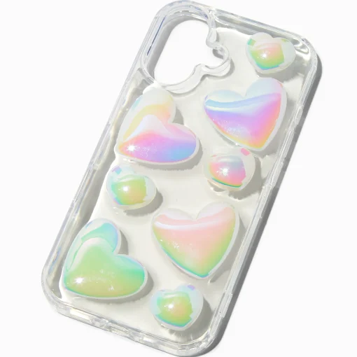 Bubble Heart Phone Case - Fits iPhone® 16