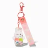 Bunny Water-Filled Wristlet Keychain