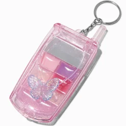 Butterfly Bling Flip Phone Lip Gloss Set