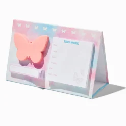 Butterfly Sticky Pad Weekly Planner