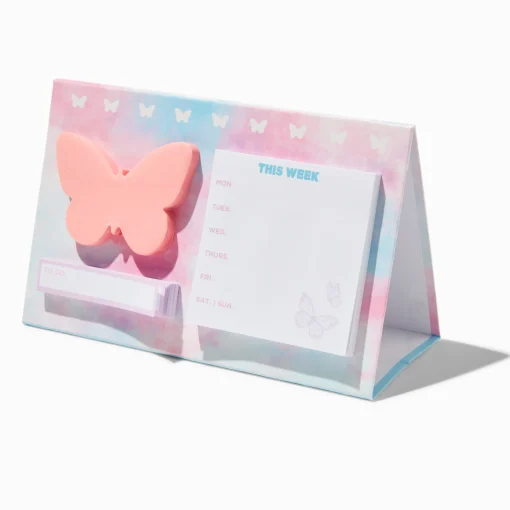 Butterfly Sticky Pad Weekly Planner