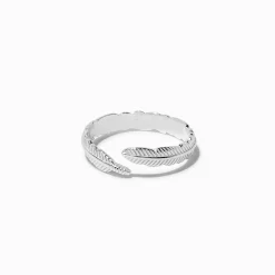 C LUXE by Claire's Sterling Silver Feather Toe Ring