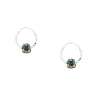 C LUXE by Claire's Sterling Silver 10mm Fireball Hoop Earrings